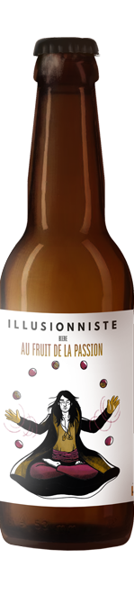 Illustration bouteille Illusionniste